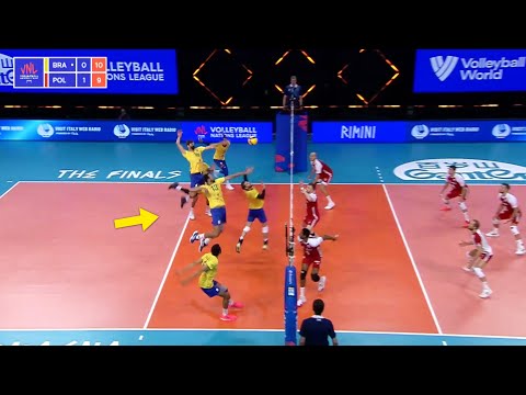 Look How Brazil Volleyball Team Destroys His Opponents !!!