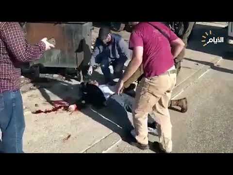 شاهد بالفيديو.. استشهاد الشاب الفلسطيني الذي تعرض لإطلاق النار في ‎مدينة نابلس