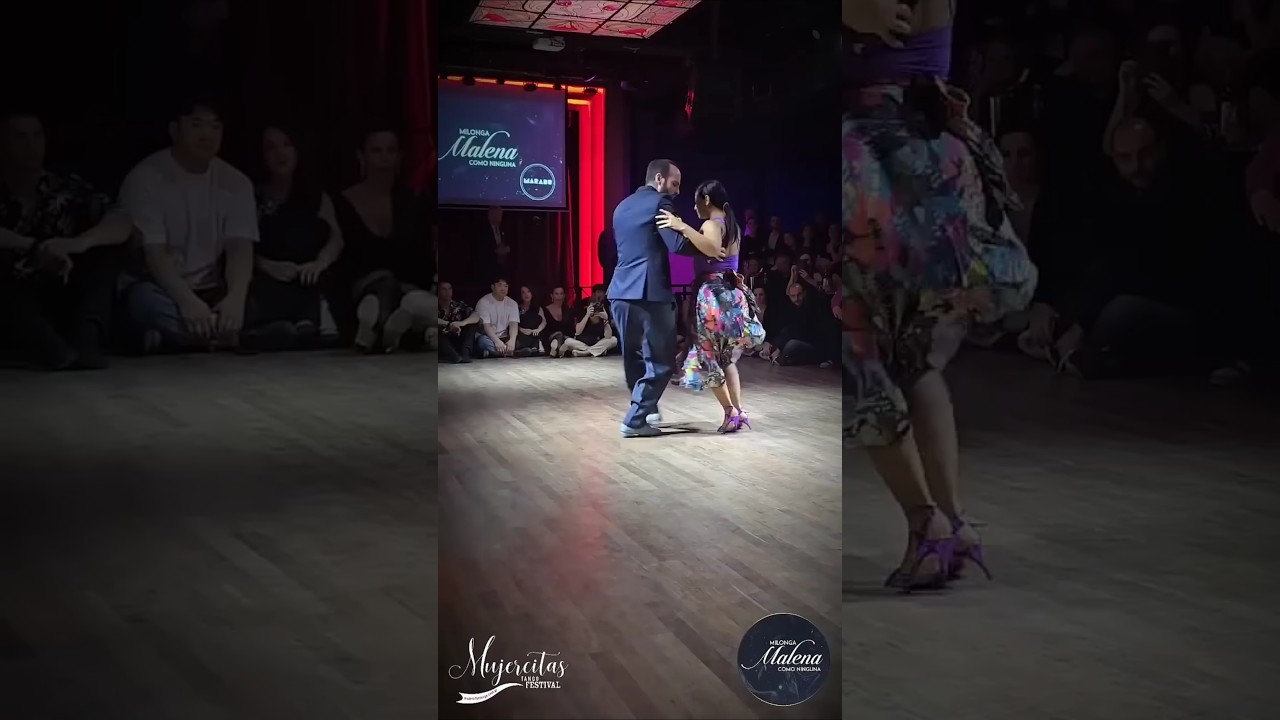 Corina Herrera & Pablo Rodriguez en el marco de @mujercitas.tango.fest en Milonga Malena!