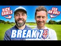 RICK SHIELS GOES LOW!! Break 74 w/ Seb on Golf