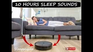 10 hours Sleep With The Sound Of A Robot Vacuum Cleaner Black Screen, Sleep Sounds, Learn To Sleep