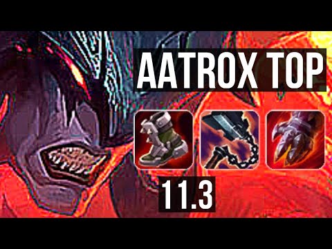 AATROX vs POPPY (TOP) | 6/1/7, Rank 9 Aatrox | TR Master | v11.3