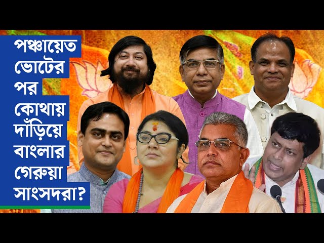 পঞ্চায়েত ভোটের পর কোথায় দাঁড়িয়ে বাংলার গেরুয়া সাংসদরা?