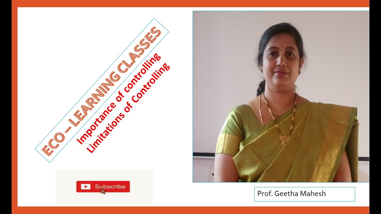 Importance of controlling and limitations of controlling - Kannada