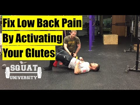 Fix Low Back Pain by Activating Your Glutes