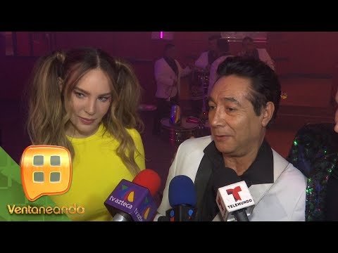 ¡Belinda y Los Ángeles Azules juntos! Se reunieron para grabar el video de 'Amor a primera vista'.