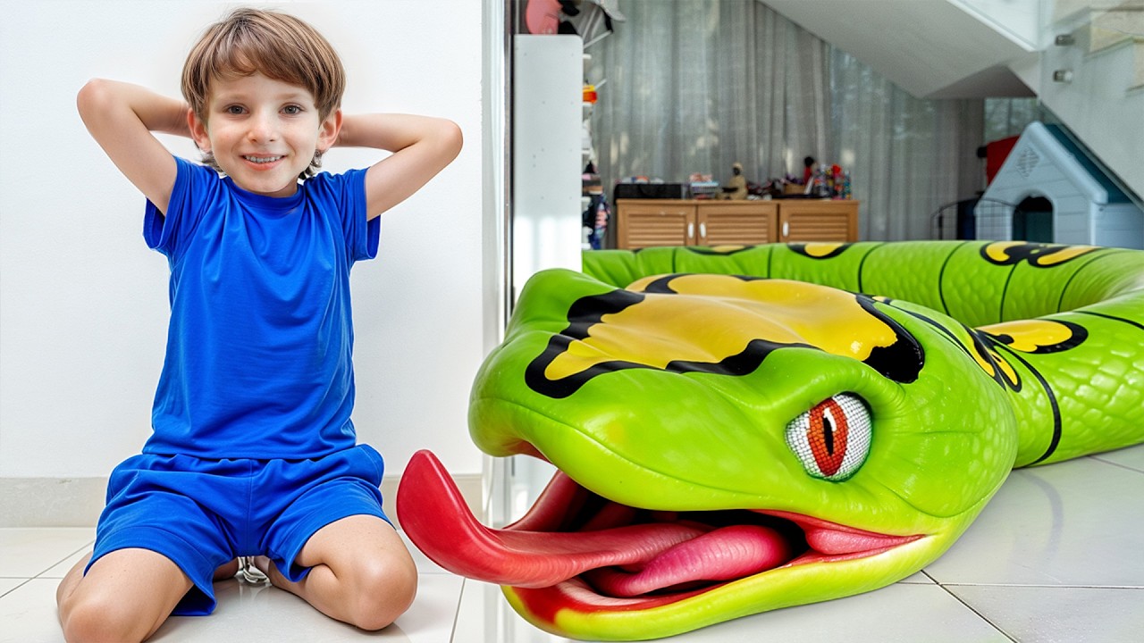 Wild Animals in My Room: Learn Sounds & Facts with Eva and Alex + More Stories