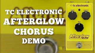 Video thumbnail for TC Electronic Afterglow Chorus Demo by Ryan Lutton