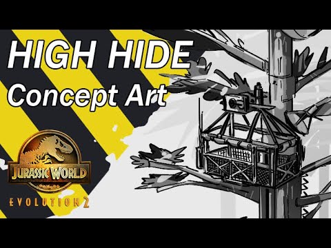 Jurassic Park High Hide concept