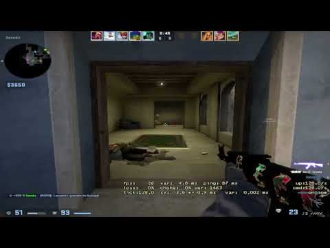 ESSA ONE WAY NA B DA MIRAGE É MUITO ROUBADA - 30 FPS - CSGO