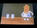 Sesame Street Drinking Glass And Eyeglasses