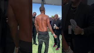 Safaree Steps Out Shirtless To Attend The #hiphopawards23 #loveandhiphop
