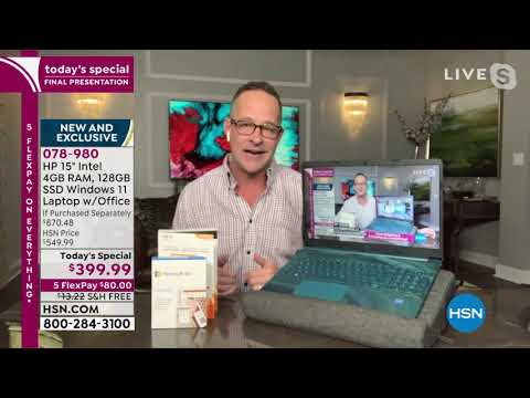 HSN | HP Electronic Gifts 11.07.2021 - 10 PM