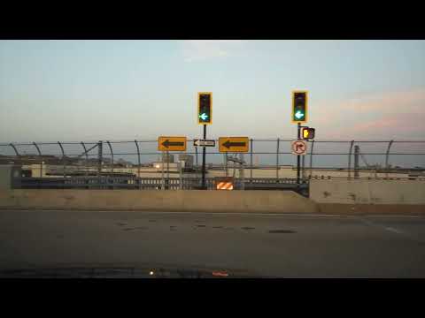 Driving in Quincy, Massachusetts.