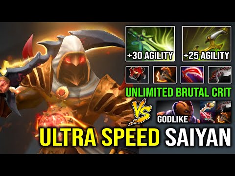 Even AM Late Game Can't Stop this Full Speed Juggernaut | WTF Agility Speed Butterfly Dota 2