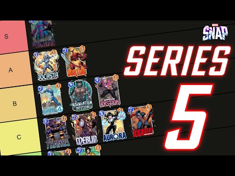 MARVEL SNAP SERIES 5 CARD TIER LIST! | December 2025