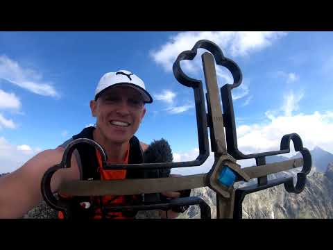 Gerlach 2655m 4K Zofia Bachleda droga przez Wielicką Próbę - zejście Batyżowieckim Żlebem 05.08.2020