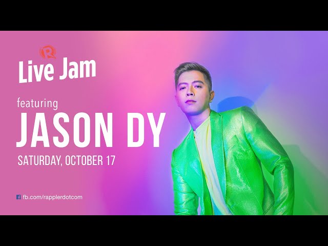 [WATCH] Rappler Live Jam: Jason Dy