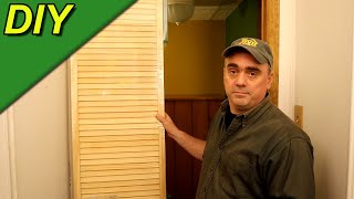 Hanging a Veranda Bifold Louver Door | The Fixit Shed