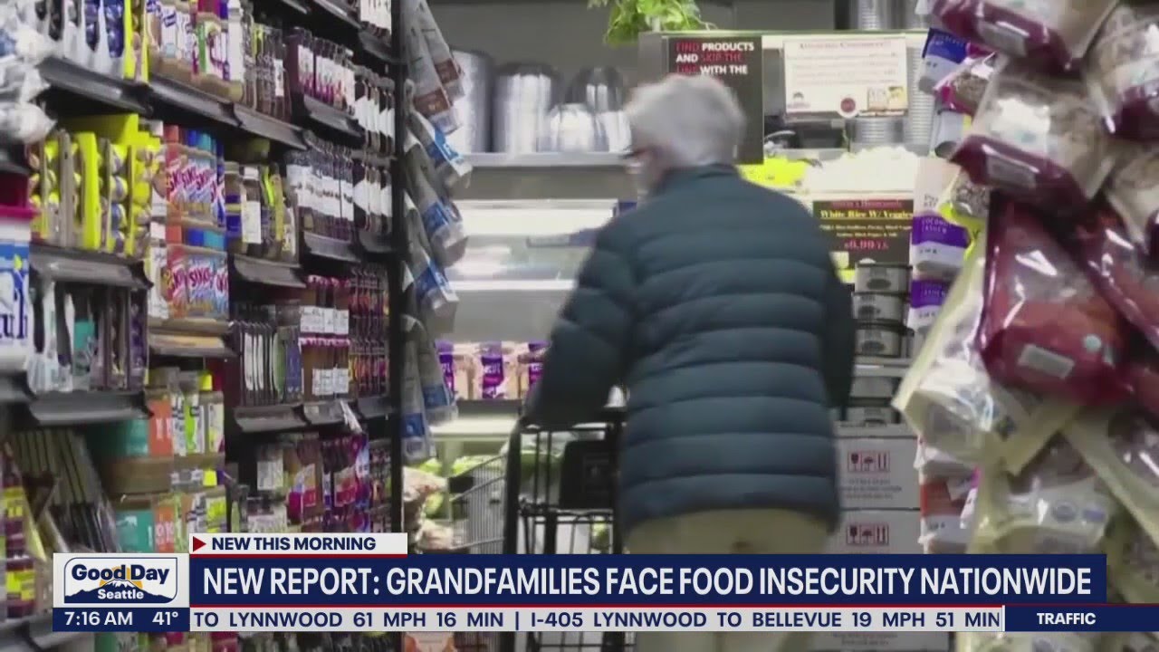 New report: Grandfamilies face food insecurity nationwide | FOX 13 Seattle