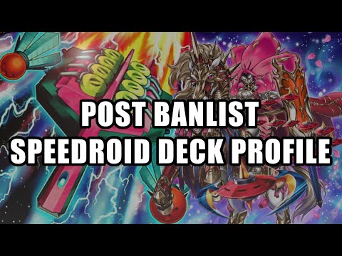 [YUGIOH TCG] 1ST PLACE SPEEDROID DECK PROFILE! POST MAY BANLIST