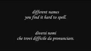 U2 &amp; Luciano Pavarotti - Miss Sarayevo (Eng-Ita lyrics translation)