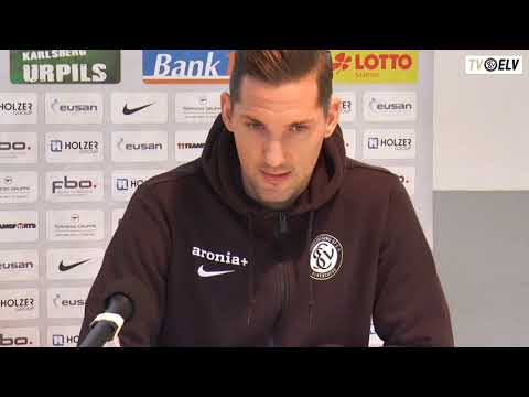 TV Elv // Pressekonferenz - SV Röchling Völklingen vs. SV Elversberg / 28.03.18