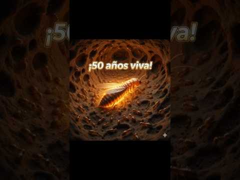 El insecto que puede vivir más de 50 años 😱
