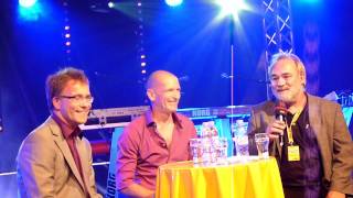 Interview mit SAGA-Sänger Michael Sadler in der Coface Arena Mainz am 11.08.2011