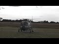 Wasp Helicopter Starting Up At Abingon Airshow 2021