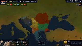 AoC2 Timeline of “ The Balkans” scenario made by me