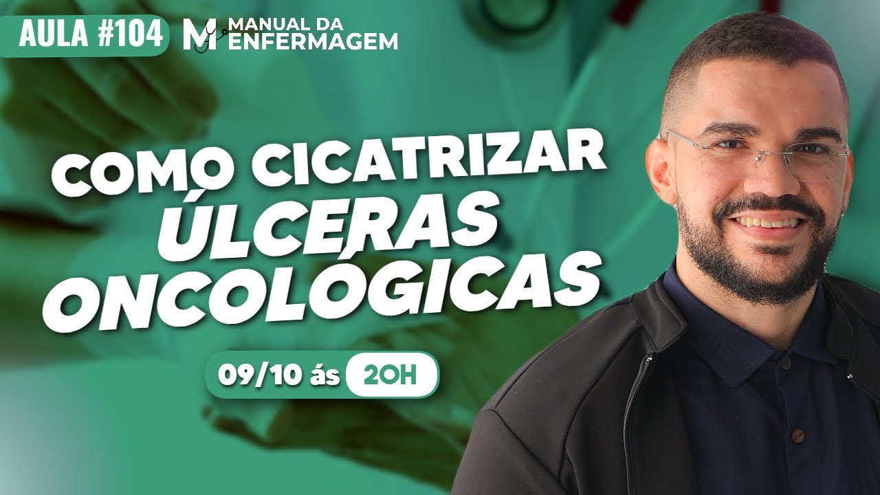 Como CICATRIZAR um ÚLCERA ONCOLOGICA 2x mais rapido | VIDEO AULA #104