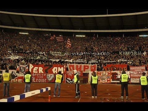 Delije na 143. derbiju Zvezda - Partizan 3:2 (II poluvreme)