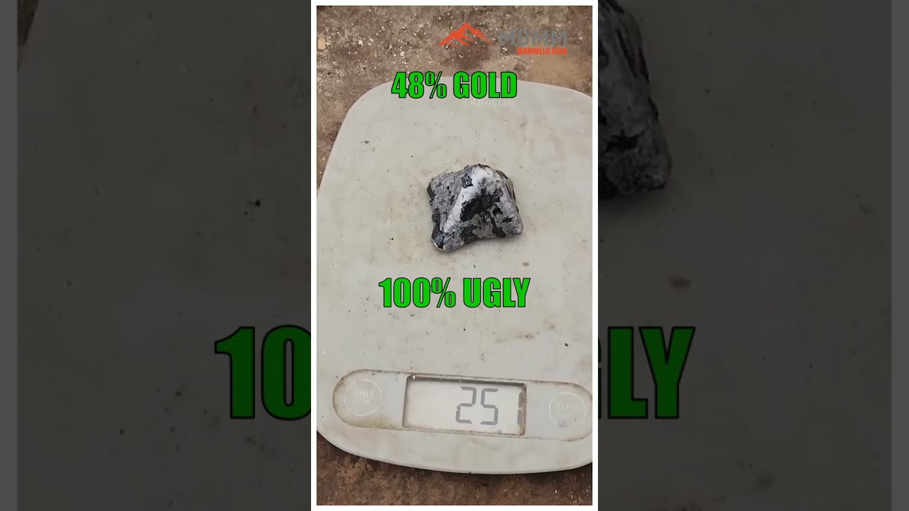 Purifying and Refining Gold #gold #goldmining #goldrefining