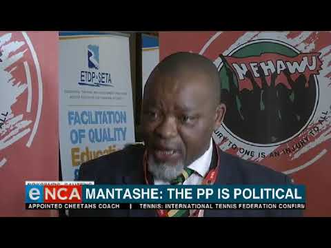 Mantashe says Mkhwebane is political