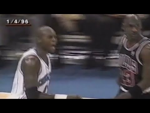 Michael Jordan (27pts) vs Glen Rice (26pts) (1996)