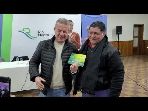 Se entregaron 42 nuevas tarjetas Río Negro Presente salud en Los Menucos