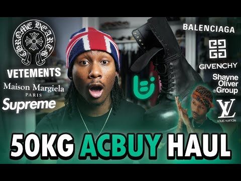 UNBOXING 3 ACBUY HAULS! (Balenciaga, Louis Vuitton, Margiela, Vetements & More!)