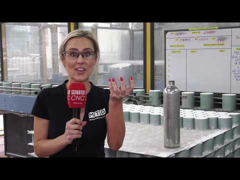 Watch how a high-pressure aluminum or composite gas cylinder is made