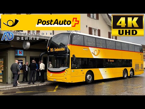 [PostAuto Switzerland: 792 Nesslau to Seebensäge via Ennetbühl] Alexander Dennis Enviro500MMC Europe