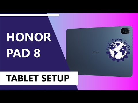 Honor Pad 8 Tablet Setup