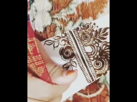 Indian begining design for beginners #ummulshenna #henna #youtubeshorts