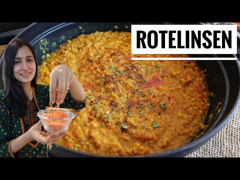 𝐃𝐀𝐋 – Schnelles Rotelinsen-Rezept, gesund & in 𝟑𝟎 𝐌𝐢𝐧 𝐟𝐞𝐫𝐭𝐢𝐠!