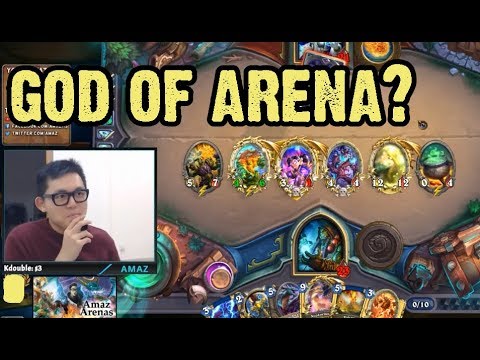 Amaz 12 wins Arena with Shaman - God of Arena?