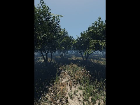 cry engine 5.6 добавляем растительность на карту