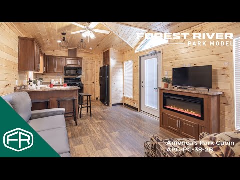 Thumbnail for 2026 Forest River Americas Park Cabin 38 2B Video