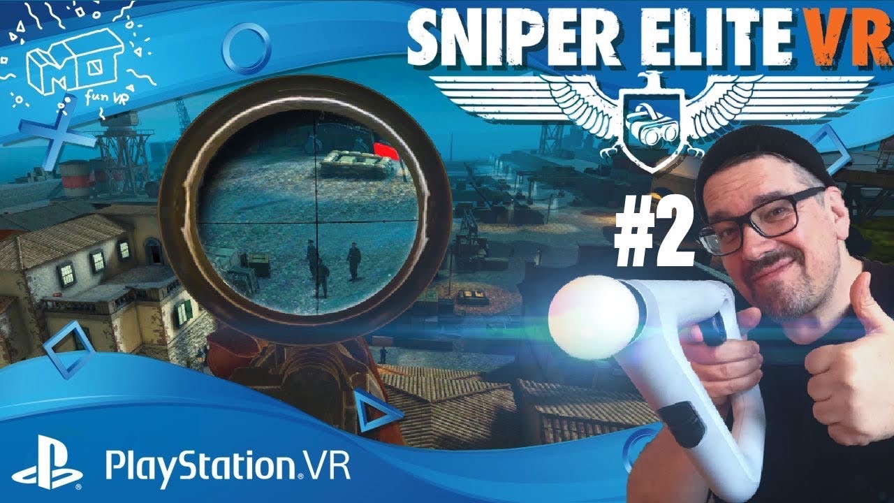 mo fun VR - Sniper Elite VR / Playstation VR ._. Part #2 / VR lets play / deutsch / live