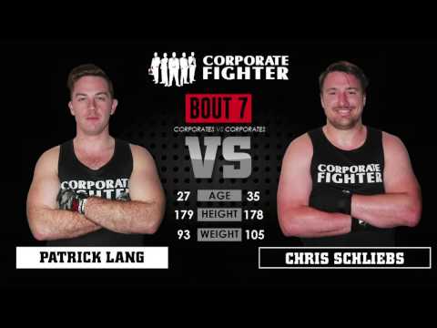 Corporate Fighter 21 - Patrick Lang v Chris Schliebs