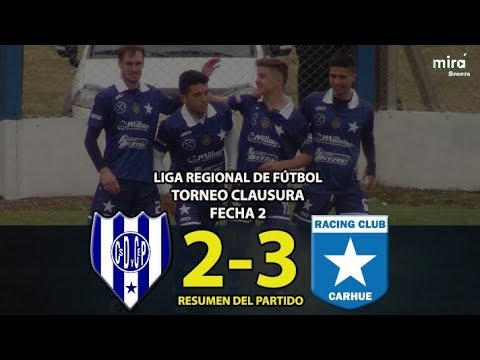 EL PROGRESO vs  RACING DE CARHUÉ - Resumen (2-3) | Fecha 2 CLAUSURA LIGA REGIONAL DE FÚTBOL
