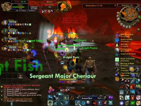 Classic World of Warcraft Illidan server first Ragnaros Kill